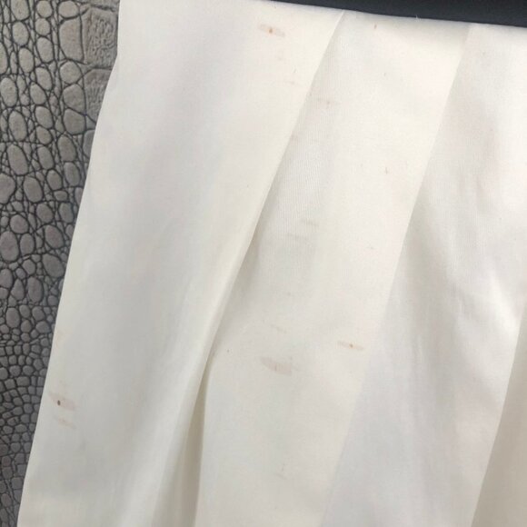 Tweeze Me Juniors Ivory Ruffle Dress Size 3 - Picture 6 of 7